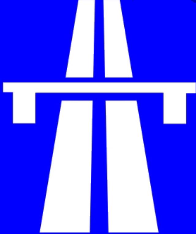 Autobahnauffahrt